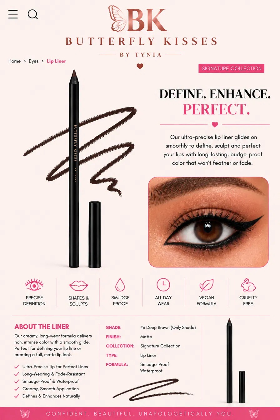 Butterfly Kisses Precision Eyeliner