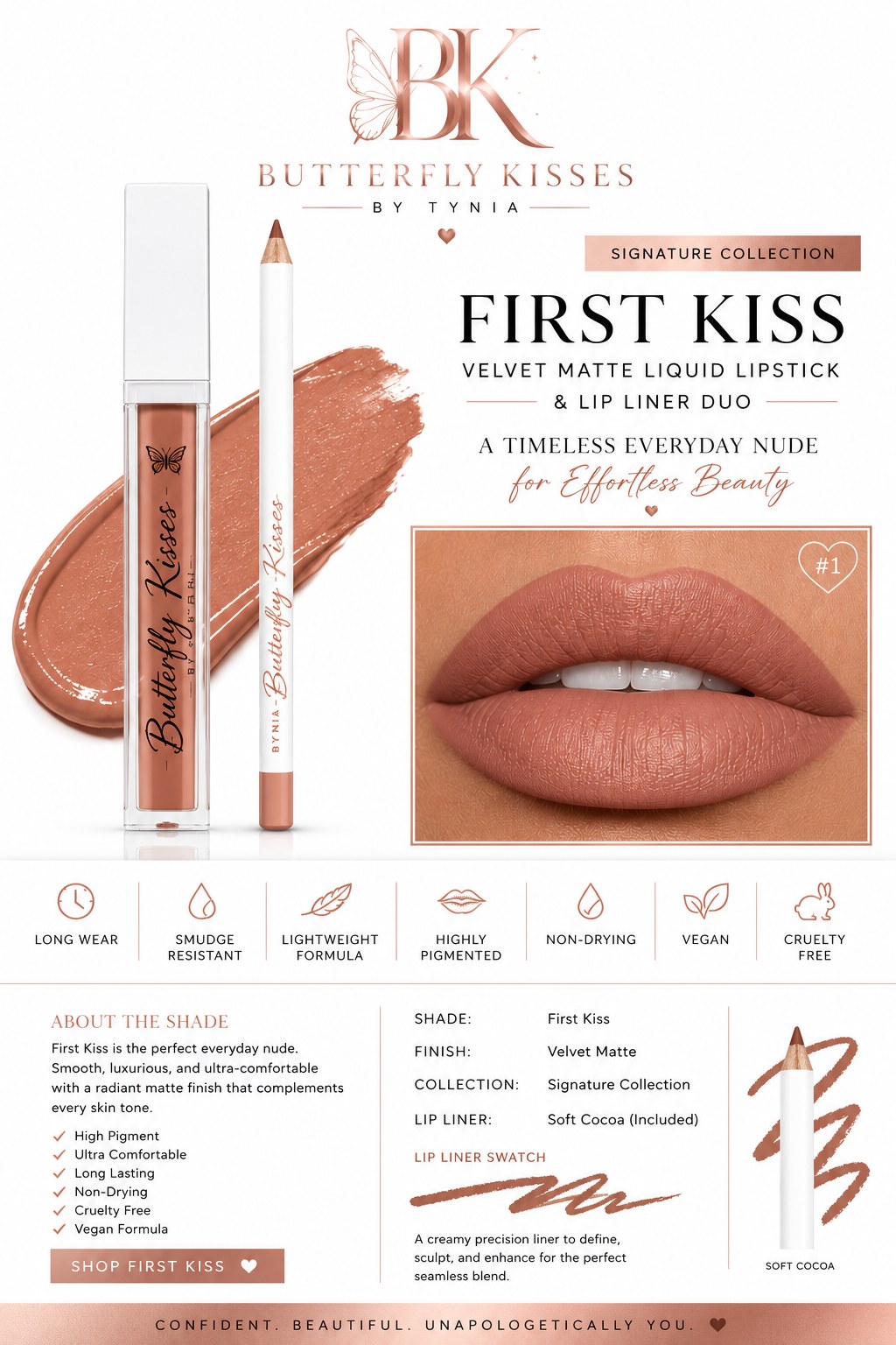 Butterfly Kisses shade